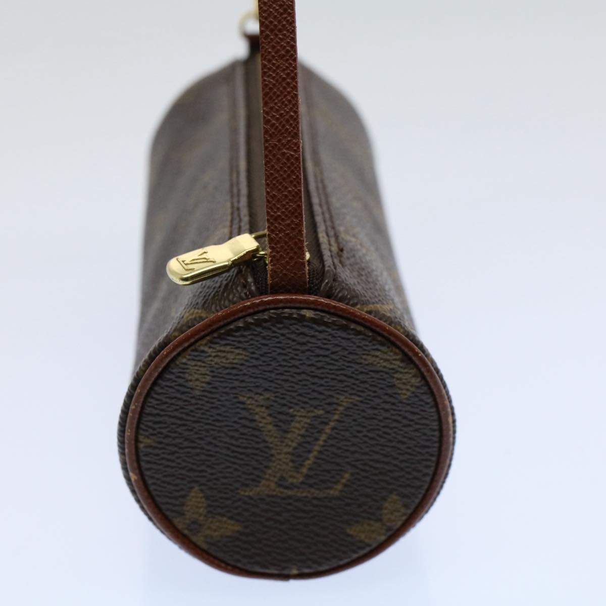 LOUIS VUITTON Monogram Papillon Pouch LV Auth fm2904