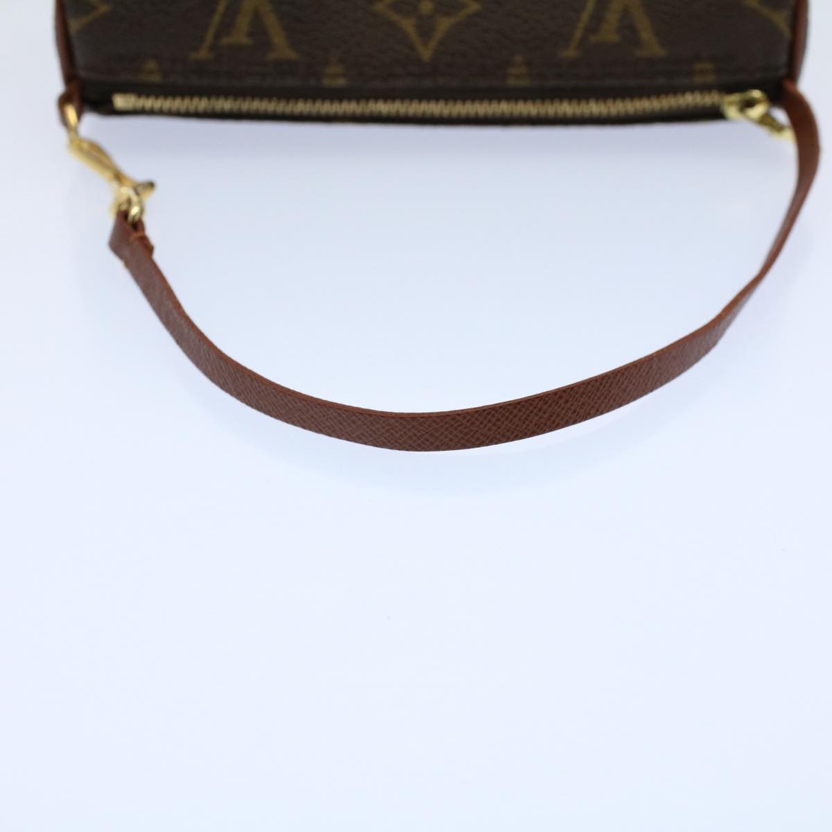 LOUIS VUITTON Monogram Papillon Pouch LV Auth fm2904