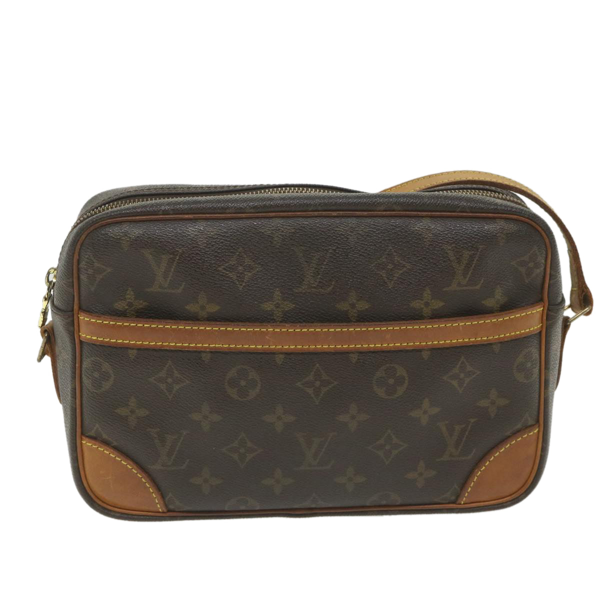 LOUIS VUITTON Monogram Trocadero 27 Shoulder Bag M51274 LV Auth fm2910