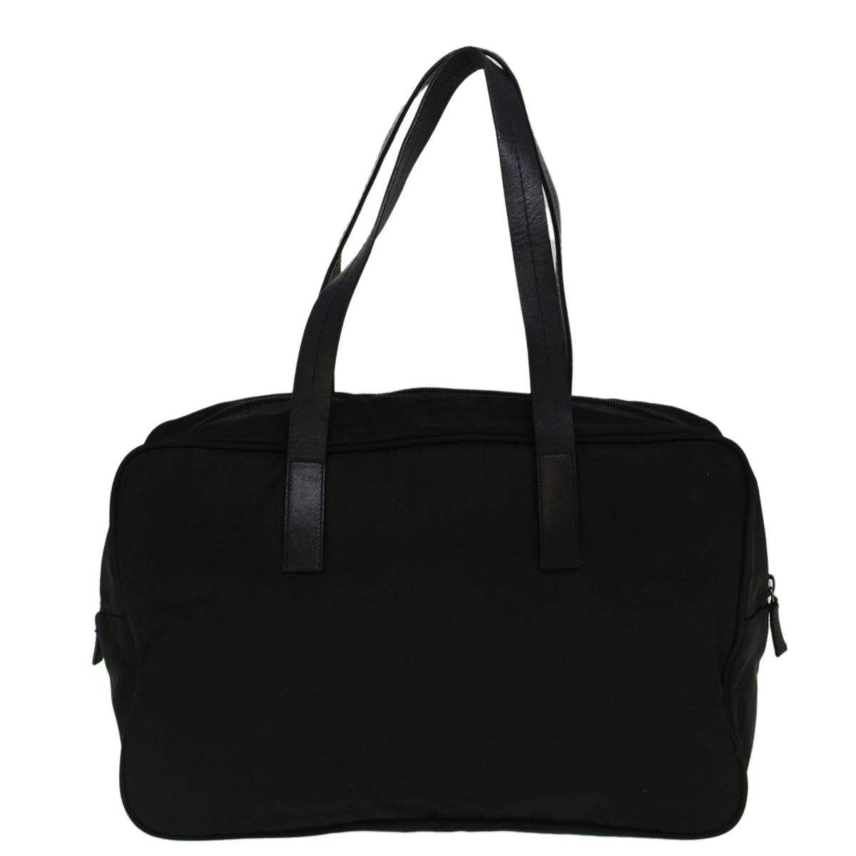 PRADA Shoulder Bag Nylon Black Auth fm2931