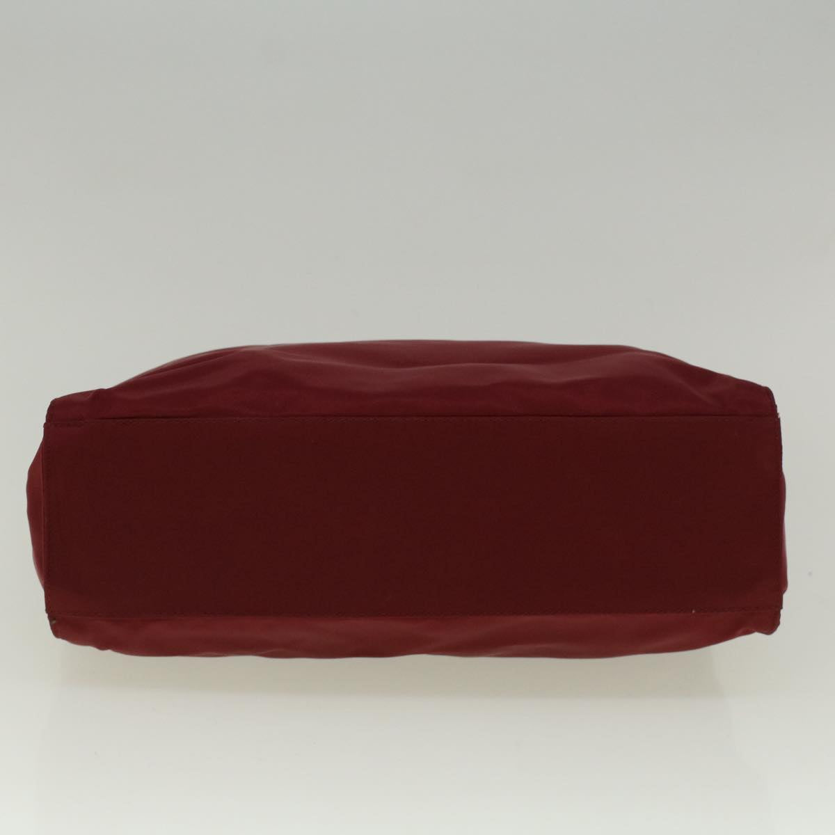 PRADA Shoulder Bag Nylon Red Auth fm2935