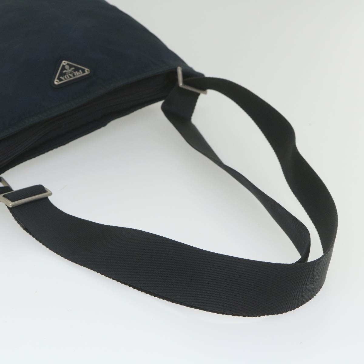 PRADA Shoulder Bag Nylon Navy Auth fm2938