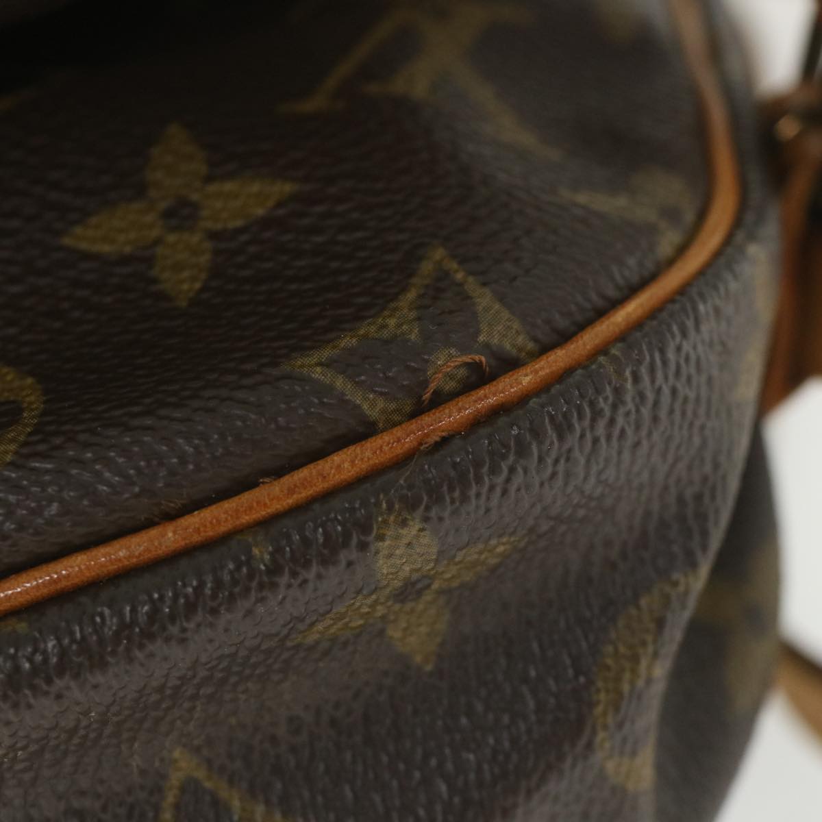 LOUIS VUITTON Monogram Saumur 30 Shoulder Bag M42256 LV Auth fm2954