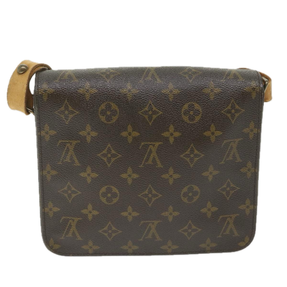 LOUIS VUITTON Monogram Cartouchiere MM Shoulder Bag M51253 LV Auth fm2958 - 0