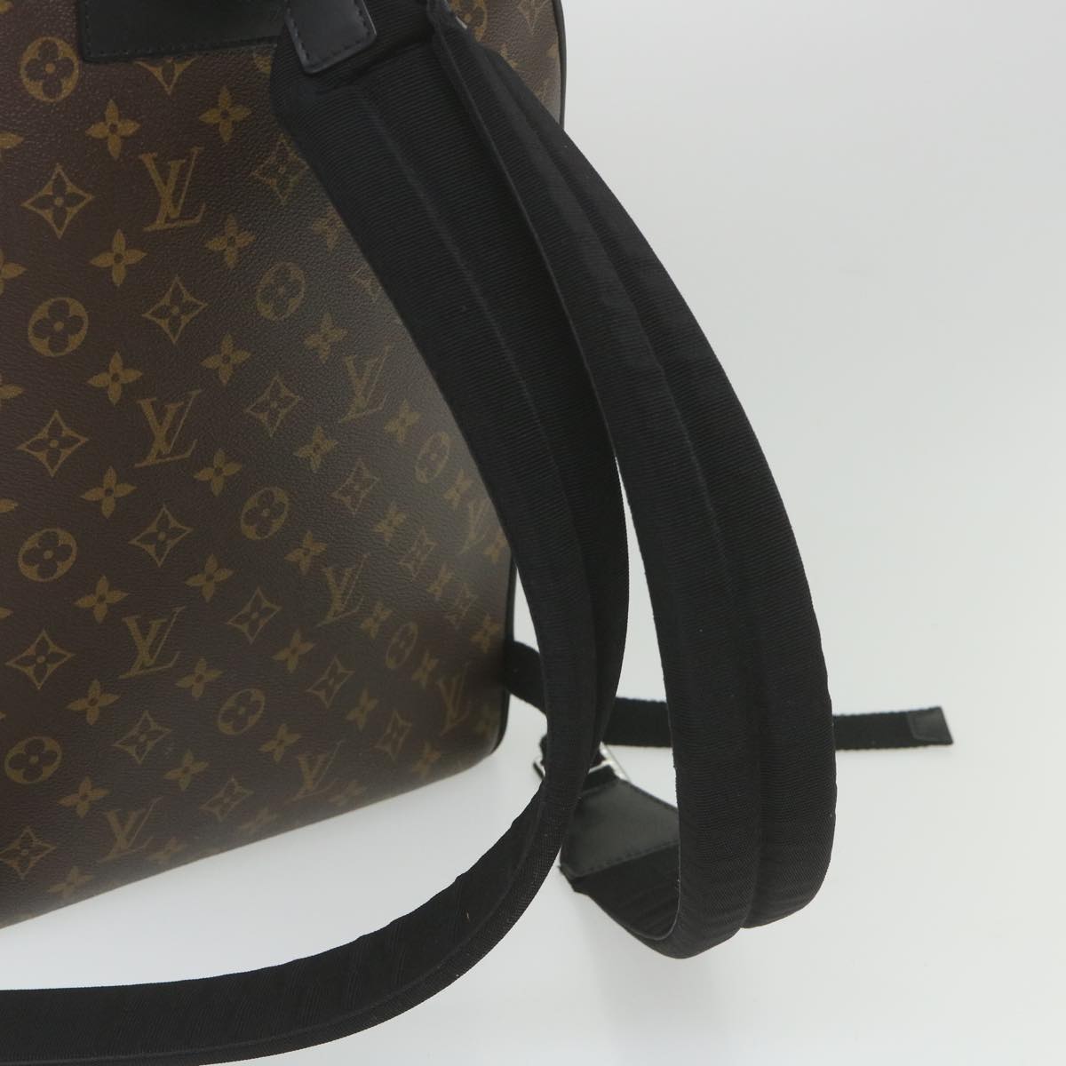 LOUIS VUITTON Monogram Macassar Josh Backpack M41530 LV Auth fm2970