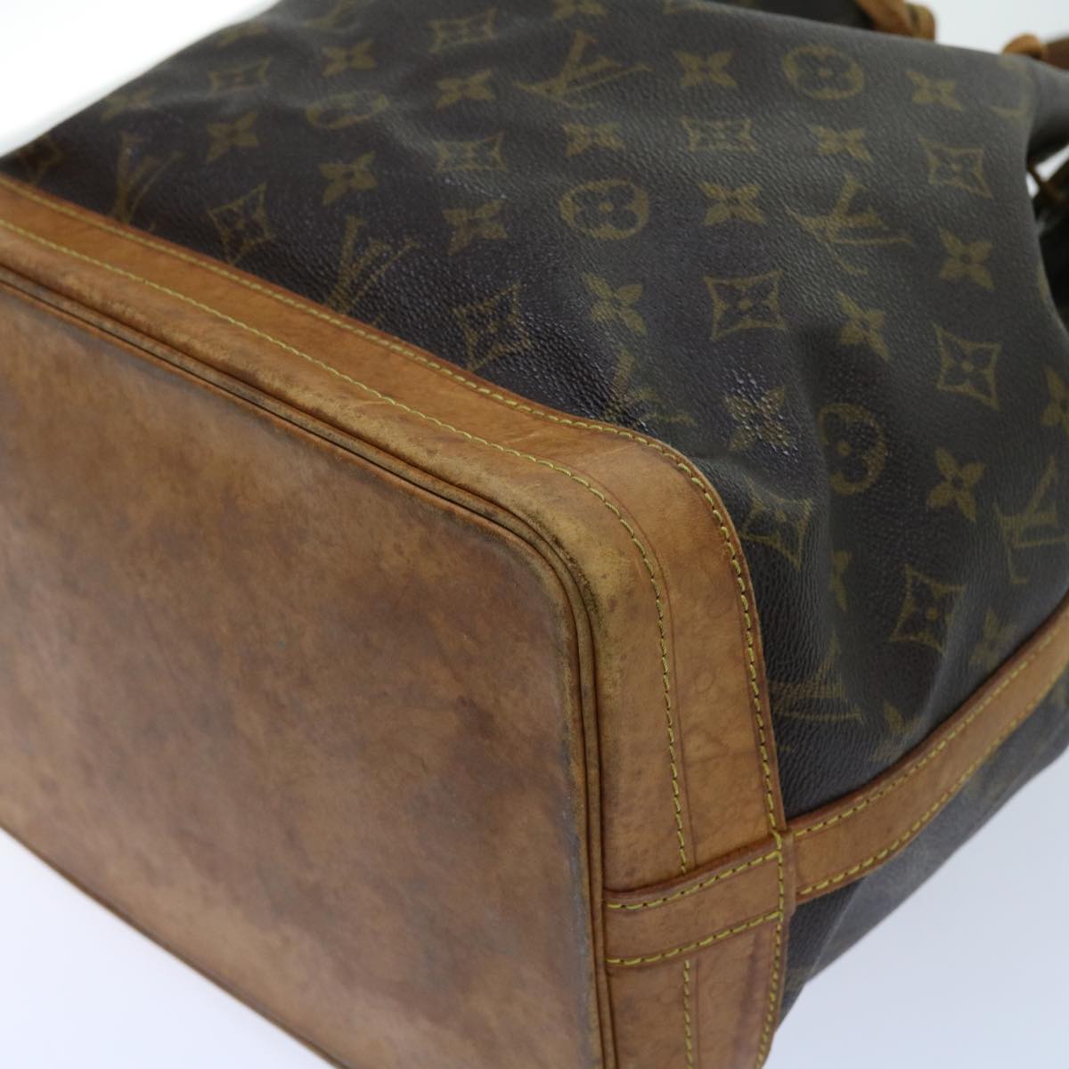 LOUIS VUITTON Monogram Noe Shoulder Bag M42224 LV Auth fm3000