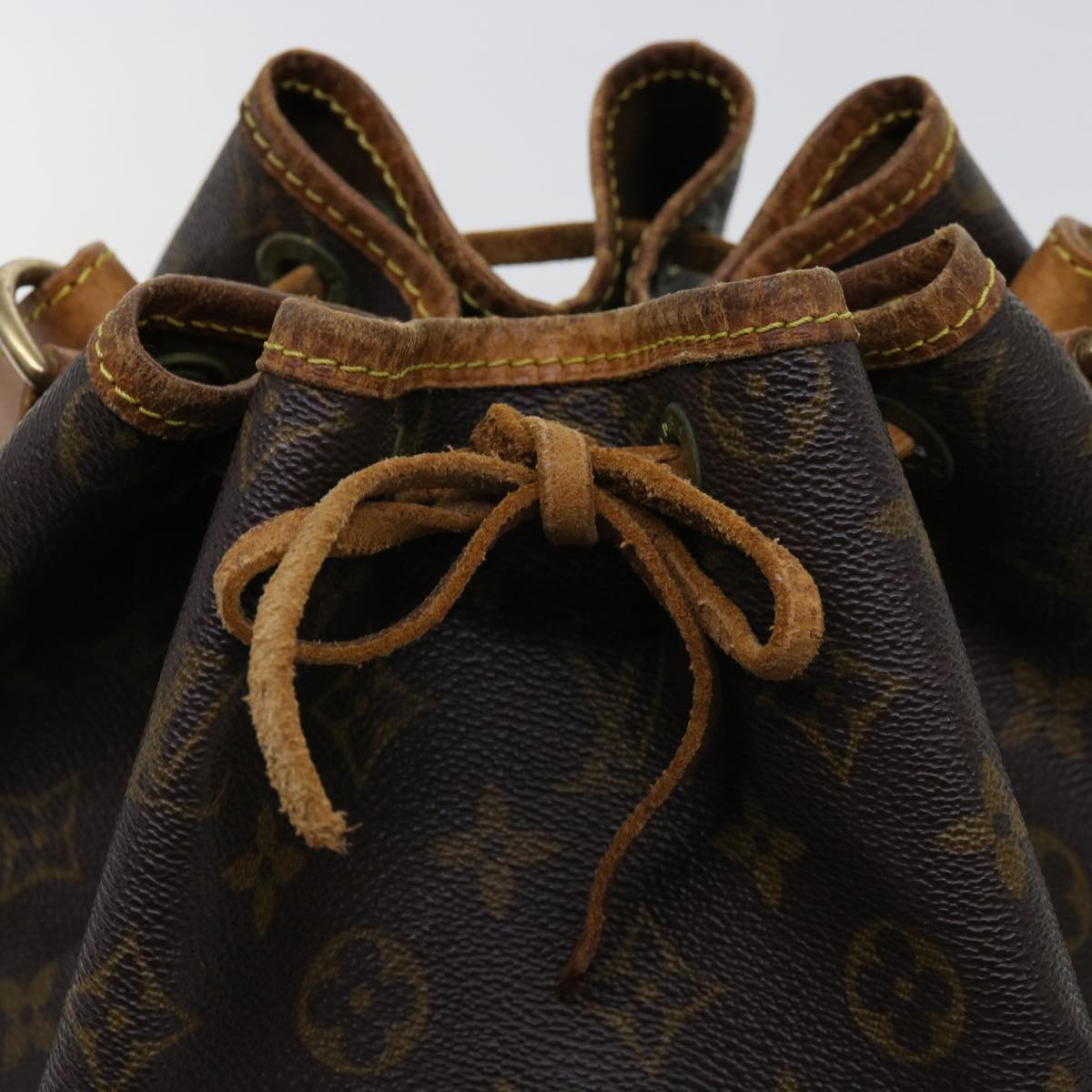 LOUIS VUITTON Monogram Noe Shoulder Bag M42224 LV Auth fm3000