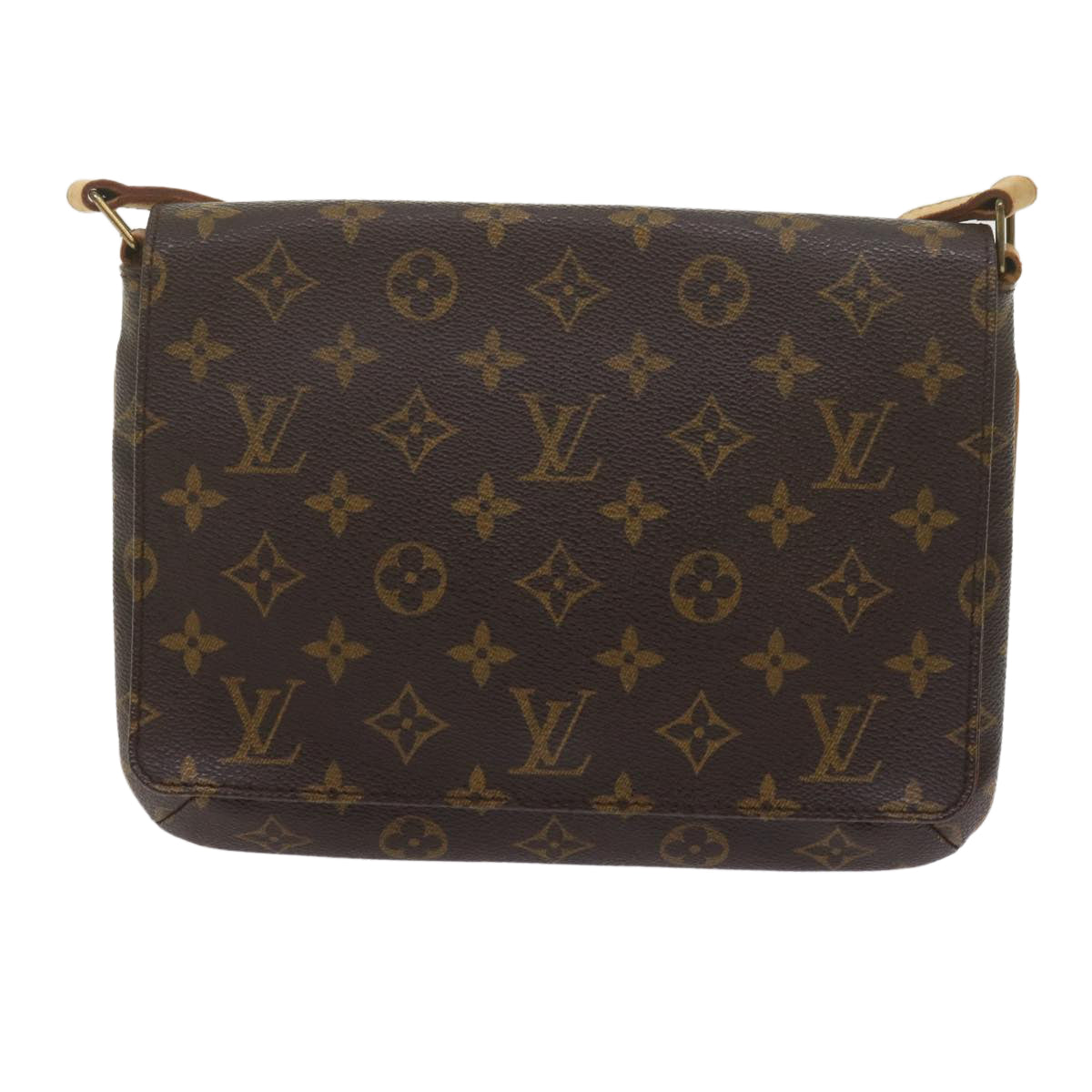 LOUIS VUITTON Monogram Musette Tango Short Strap Shoulder Bag M51257 Auth fm3008