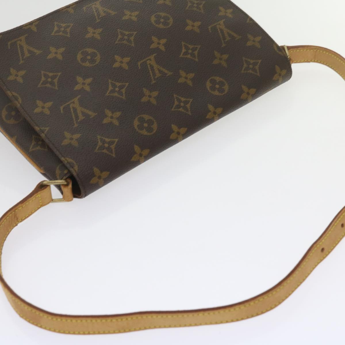 LOUIS VUITTON Monogram Musette Tango Short Strap Shoulder Bag M51257 Auth fm3008