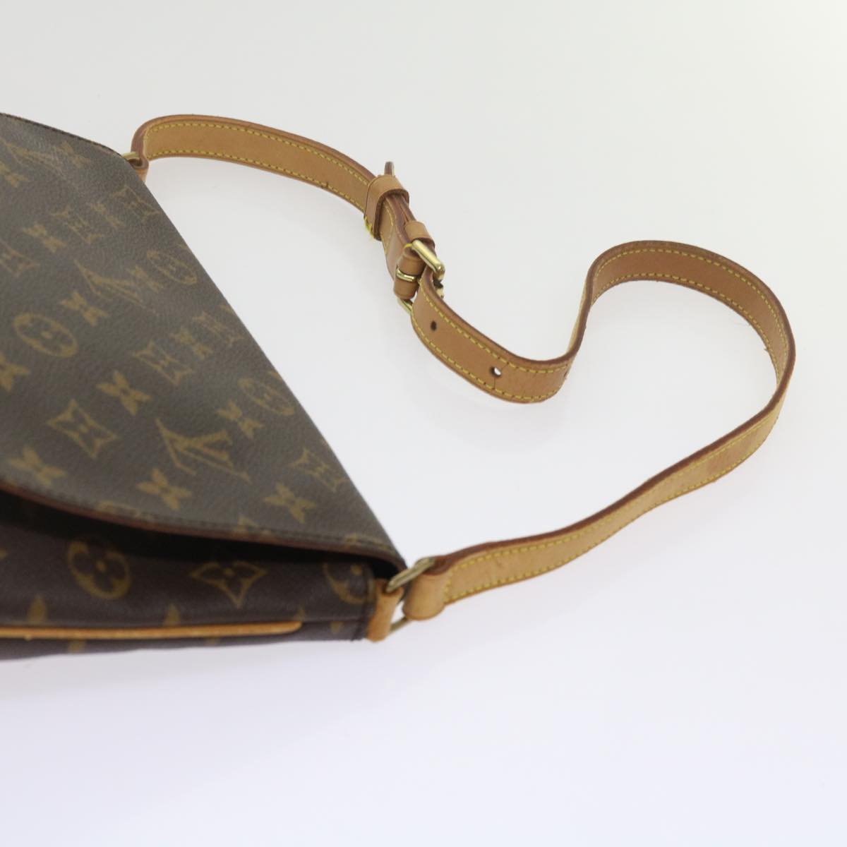 LOUIS VUITTON Monogram Musette Tango Short Strap Shoulder Bag M51257 Auth fm3008