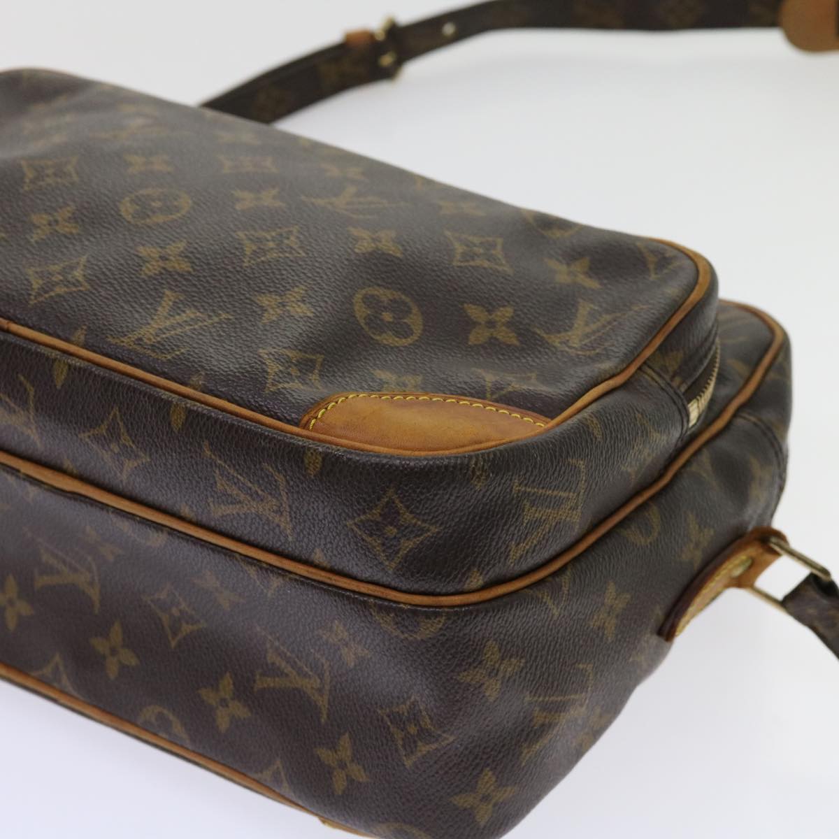 LOUIS VUITTON Monogram Nile Shoulder Bag M45244 LV Auth fm3009