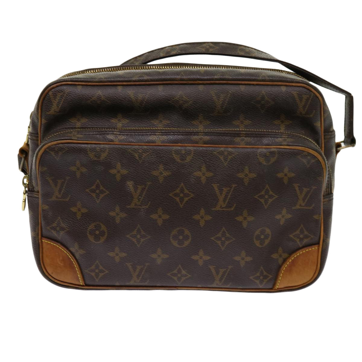 LOUIS VUITTON Monogram Nile Shoulder Bag M45244 LV Auth fm3009