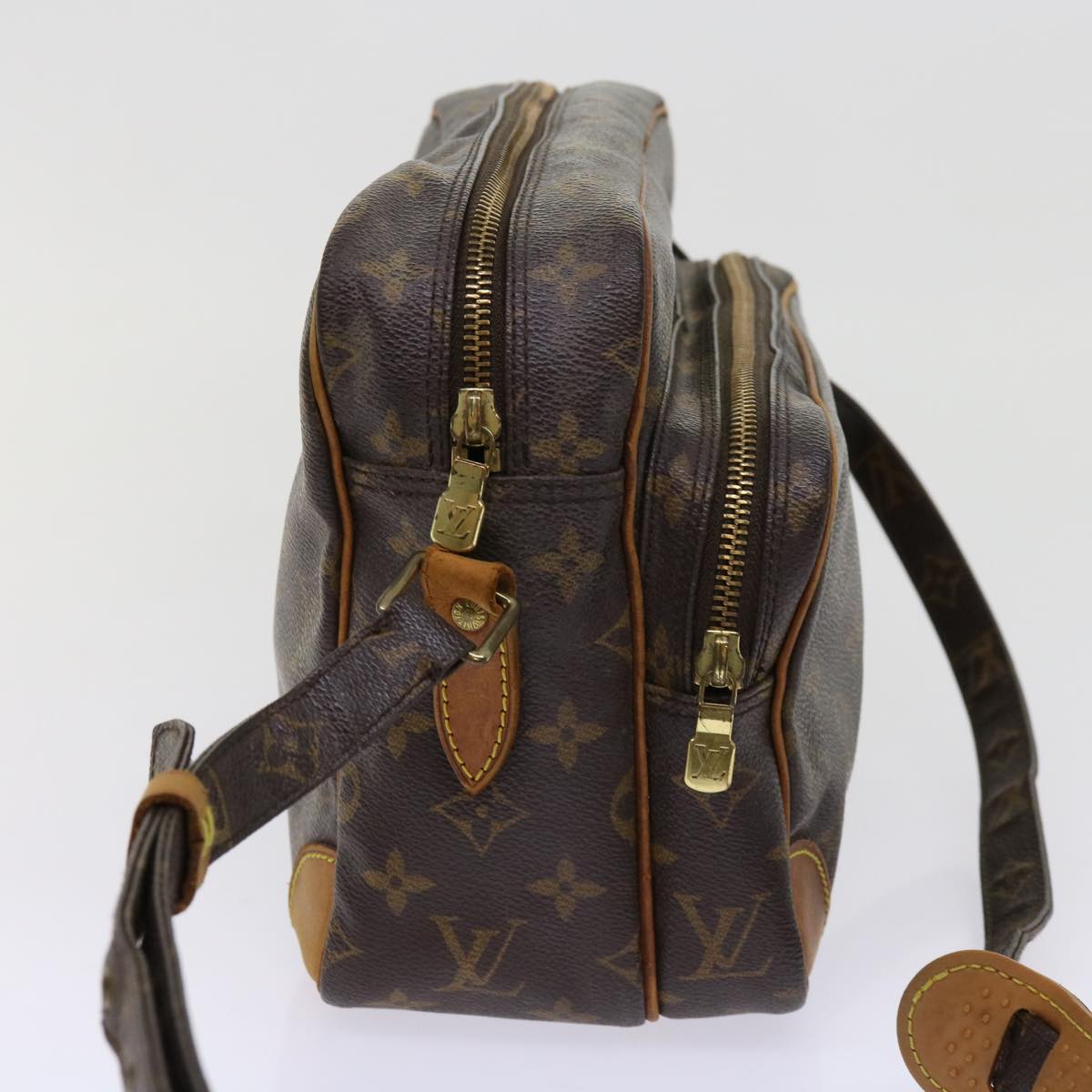 LOUIS VUITTON Monogram Nile Shoulder Bag M45244 LV Auth fm3009