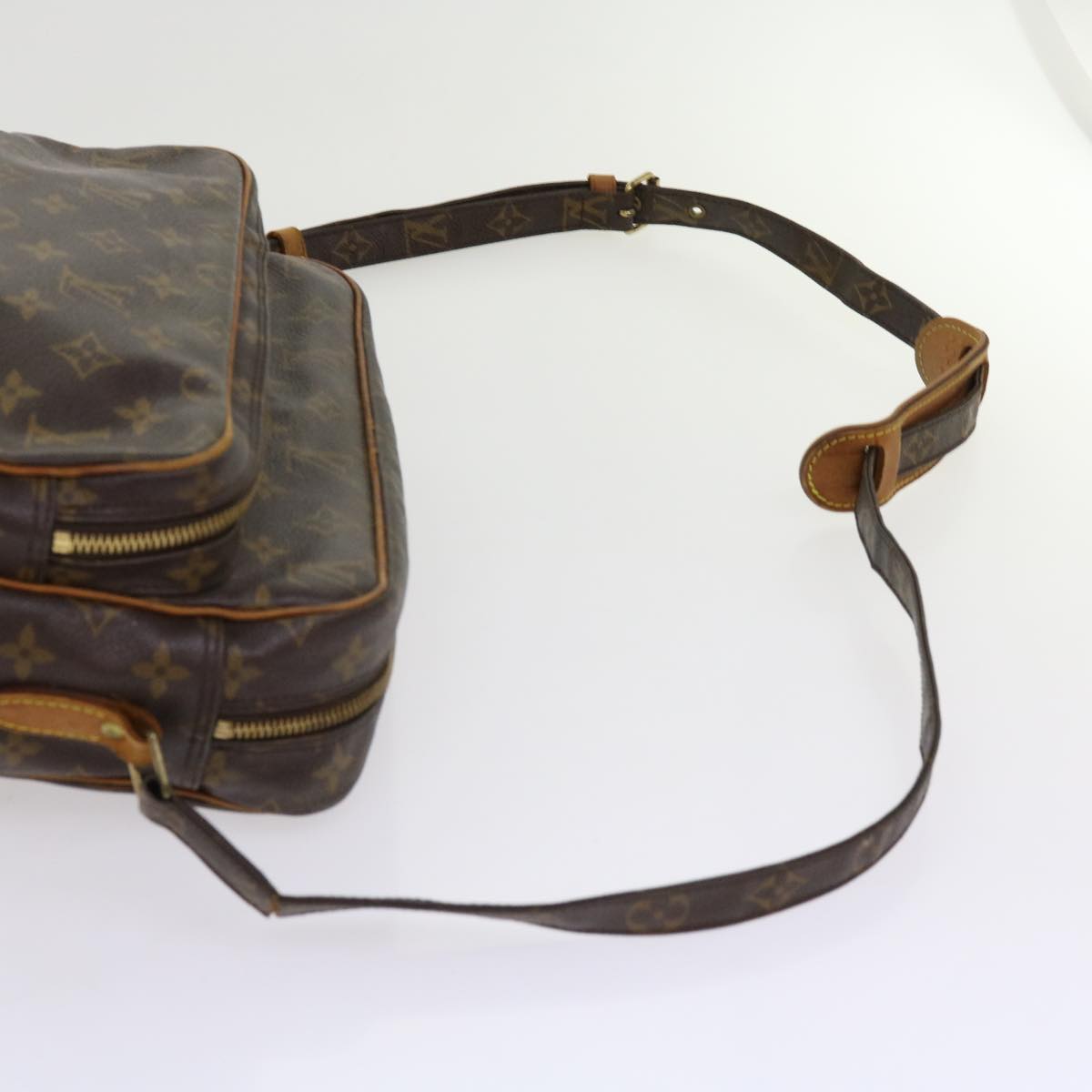 LOUIS VUITTON Monogram Nile Shoulder Bag M45244 LV Auth fm3009