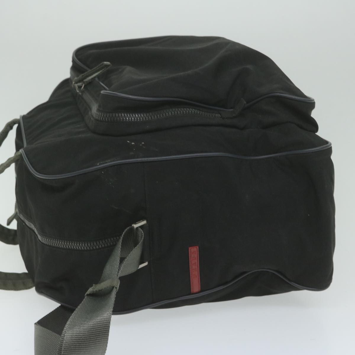 PRADA Sports Boston Bag Nylon 2way Black Auth fm3054