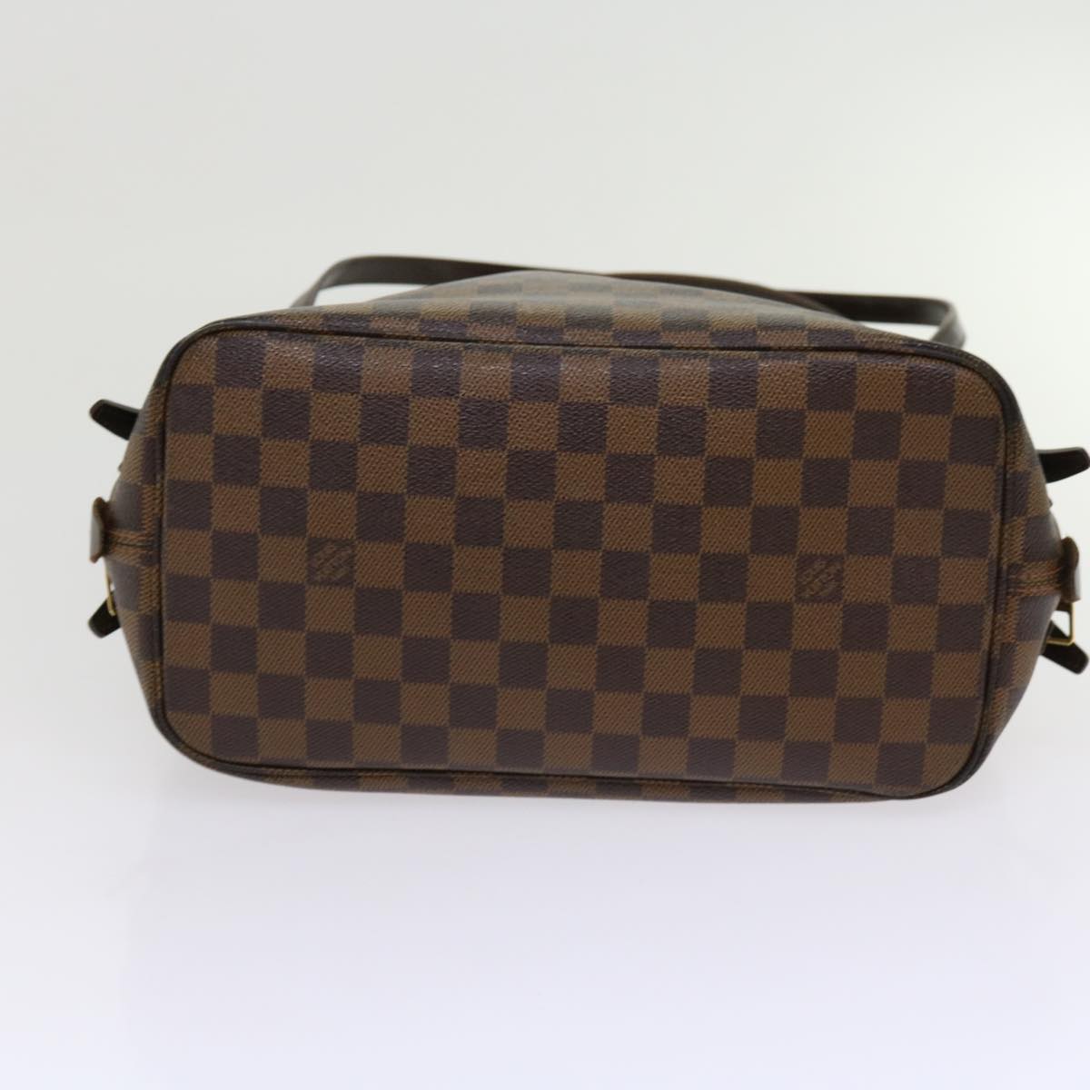 LOUIS VUITTON Damier Ebene Cabas Rivington Shoulder Bag N41108 LV Auth fm3058