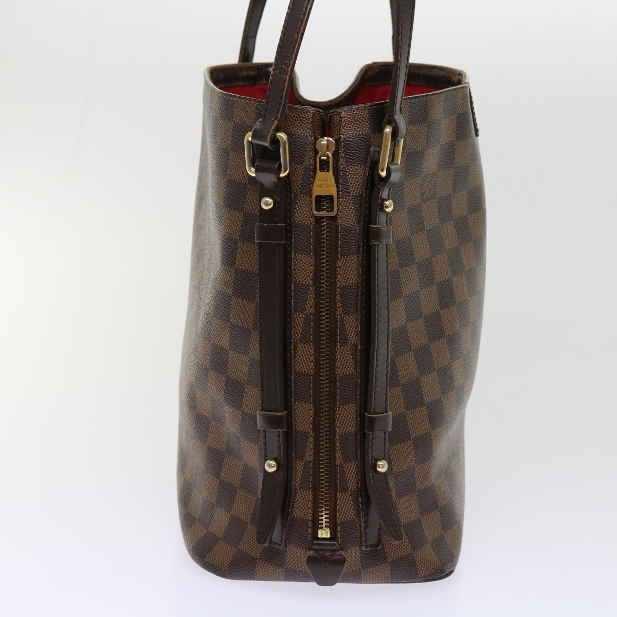 LOUIS VUITTON Damier Ebene Cabas Rivington Shoulder Bag N41108 LV Auth fm3058