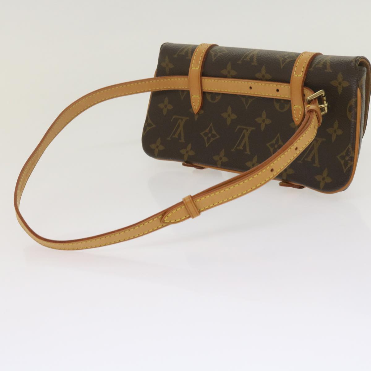 LOUIS VUITTON Monogram Pochette Marrell Waist bag M51159 LV Auth fm3059