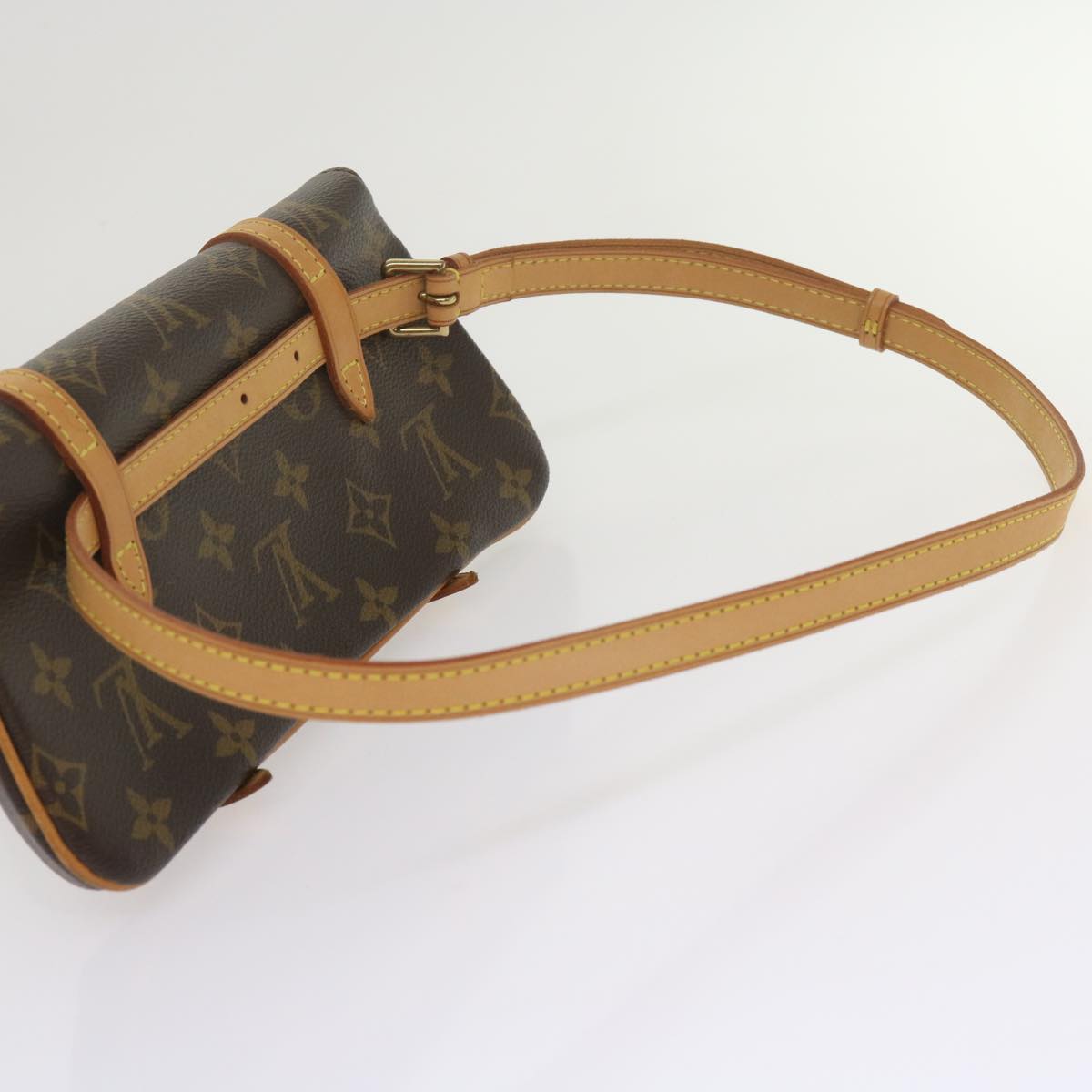 LOUIS VUITTON Monogram Pochette Marrell Waist bag M51159 LV Auth fm3059