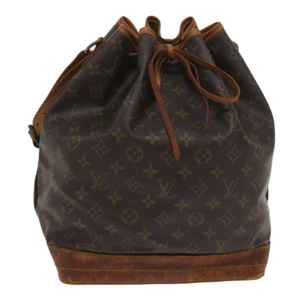 LOUIS VUITTON Monogram Noe Shoulder Bag M42224 LV Auth fm3133