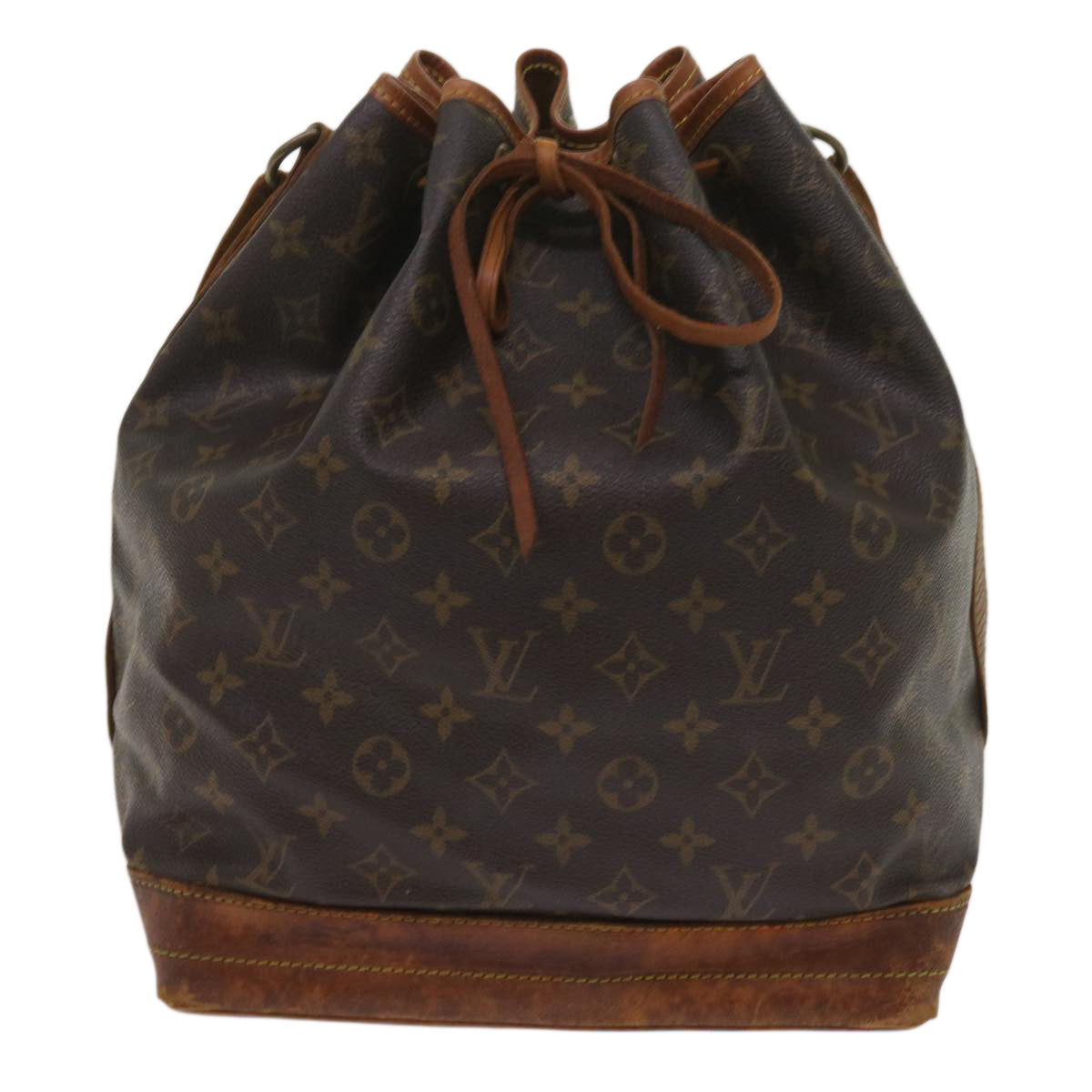 LOUIS VUITTON Monogram Noe Shoulder Bag M42224 LV Auth fm3133