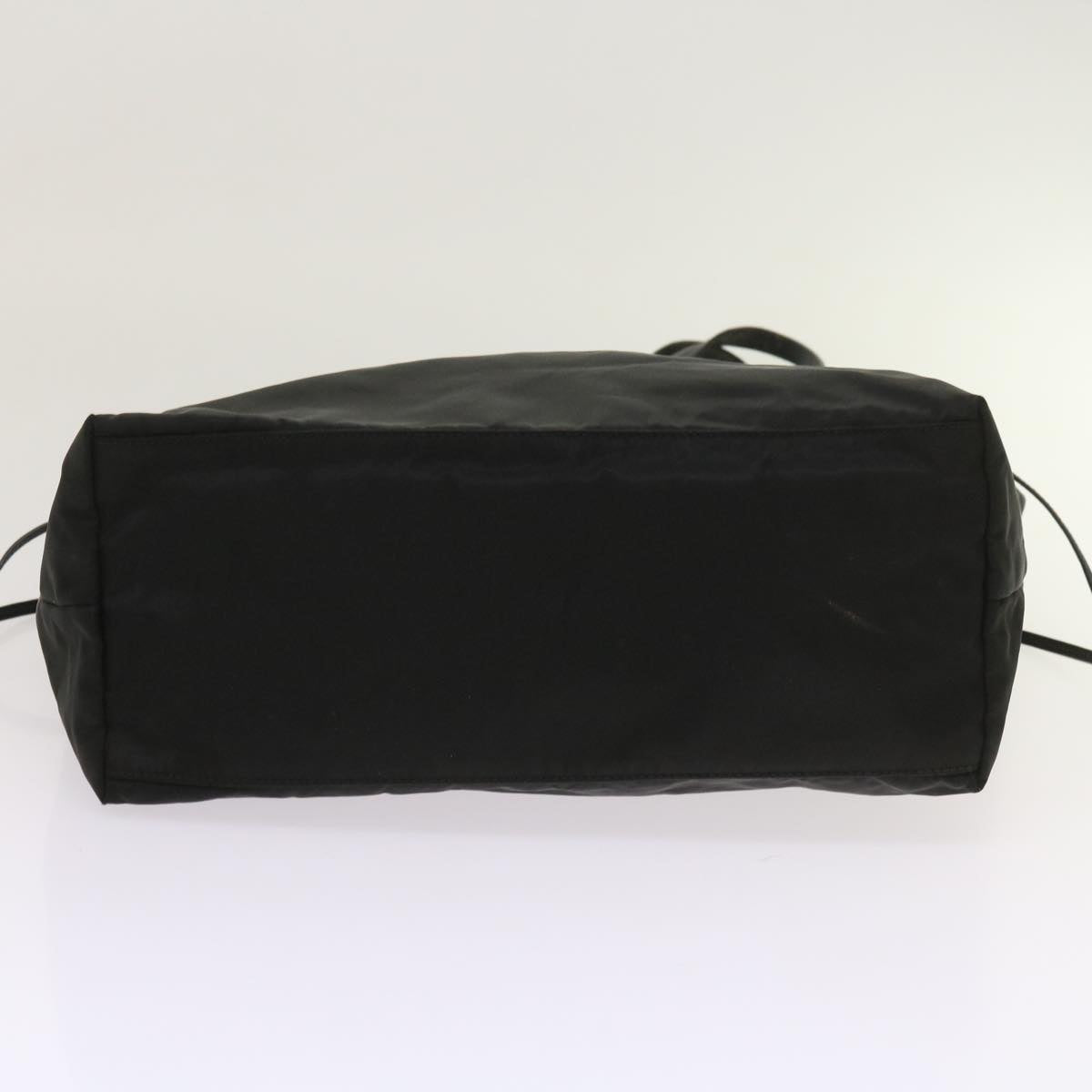 PRADA Tote Bag Nylon Black Auth fm3155