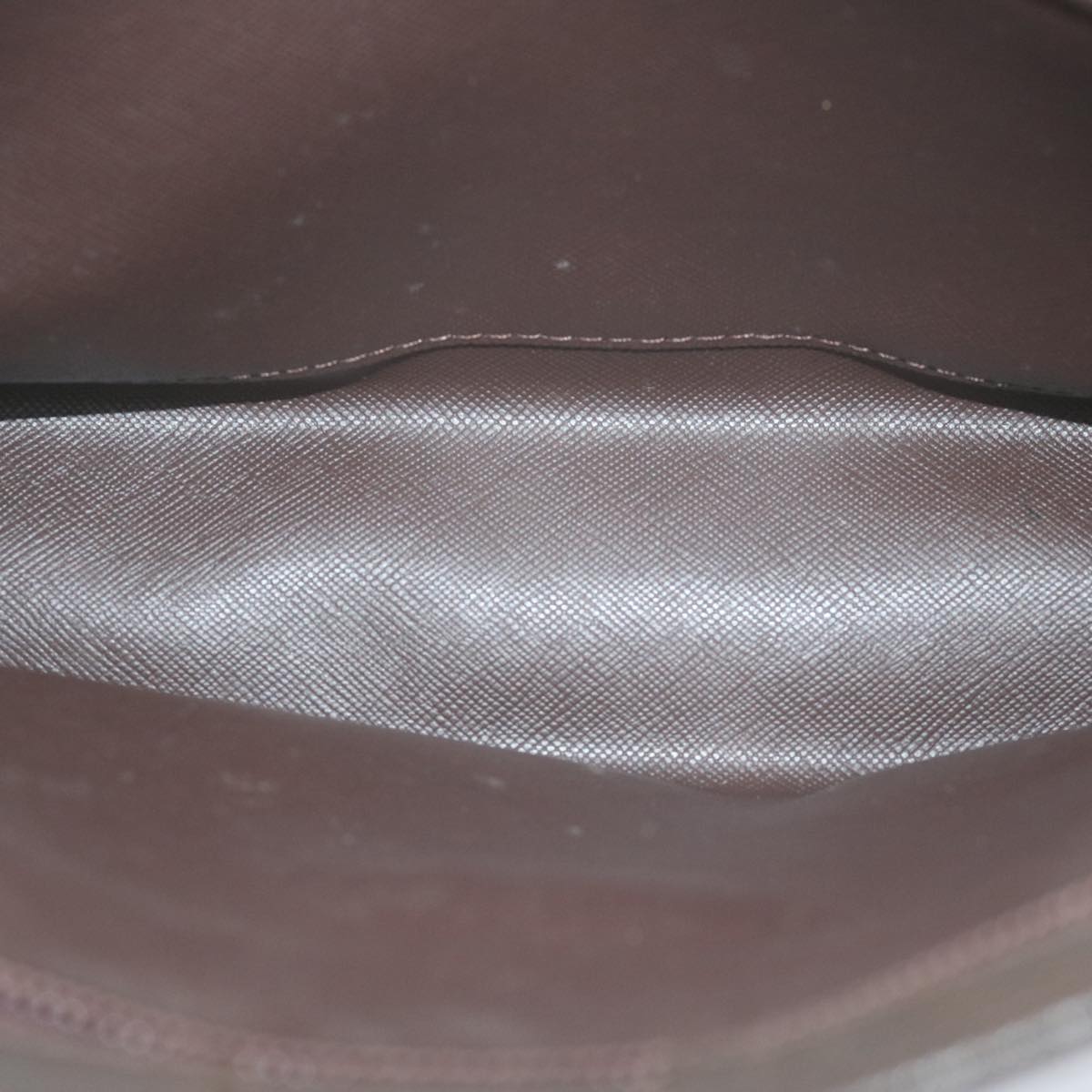 Burberrys Nova Check Clutch Bag Canvas Brown Auth fm3178