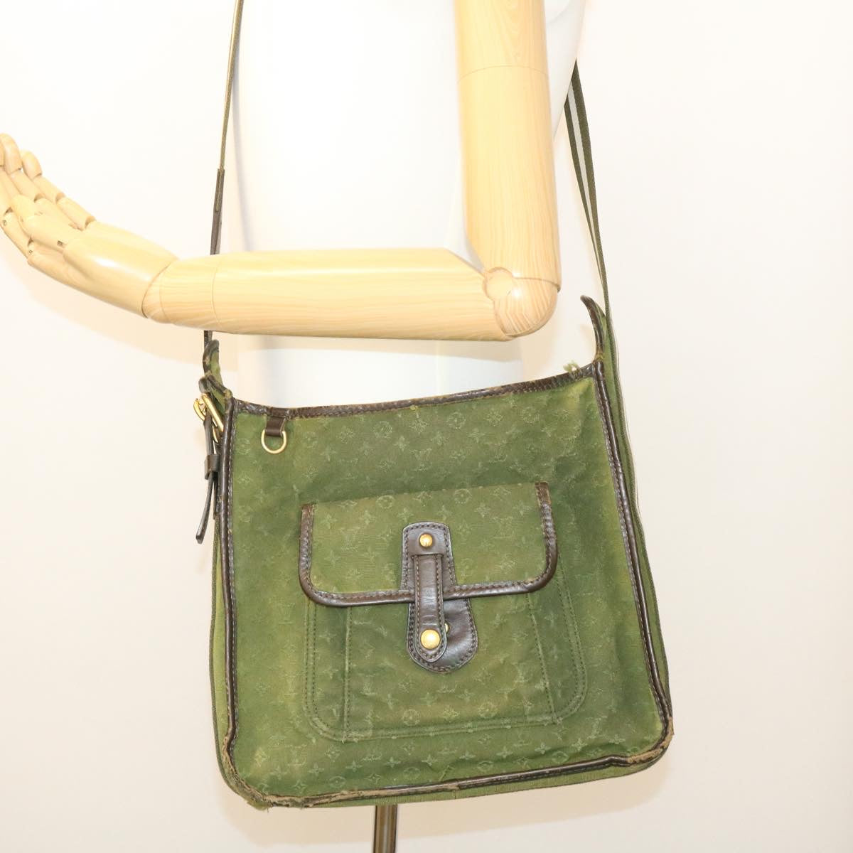 LOUIS VUITTON Monogram Mini Buzas Marie Kate Shoulder Bag TST Khaki M92322 fm777