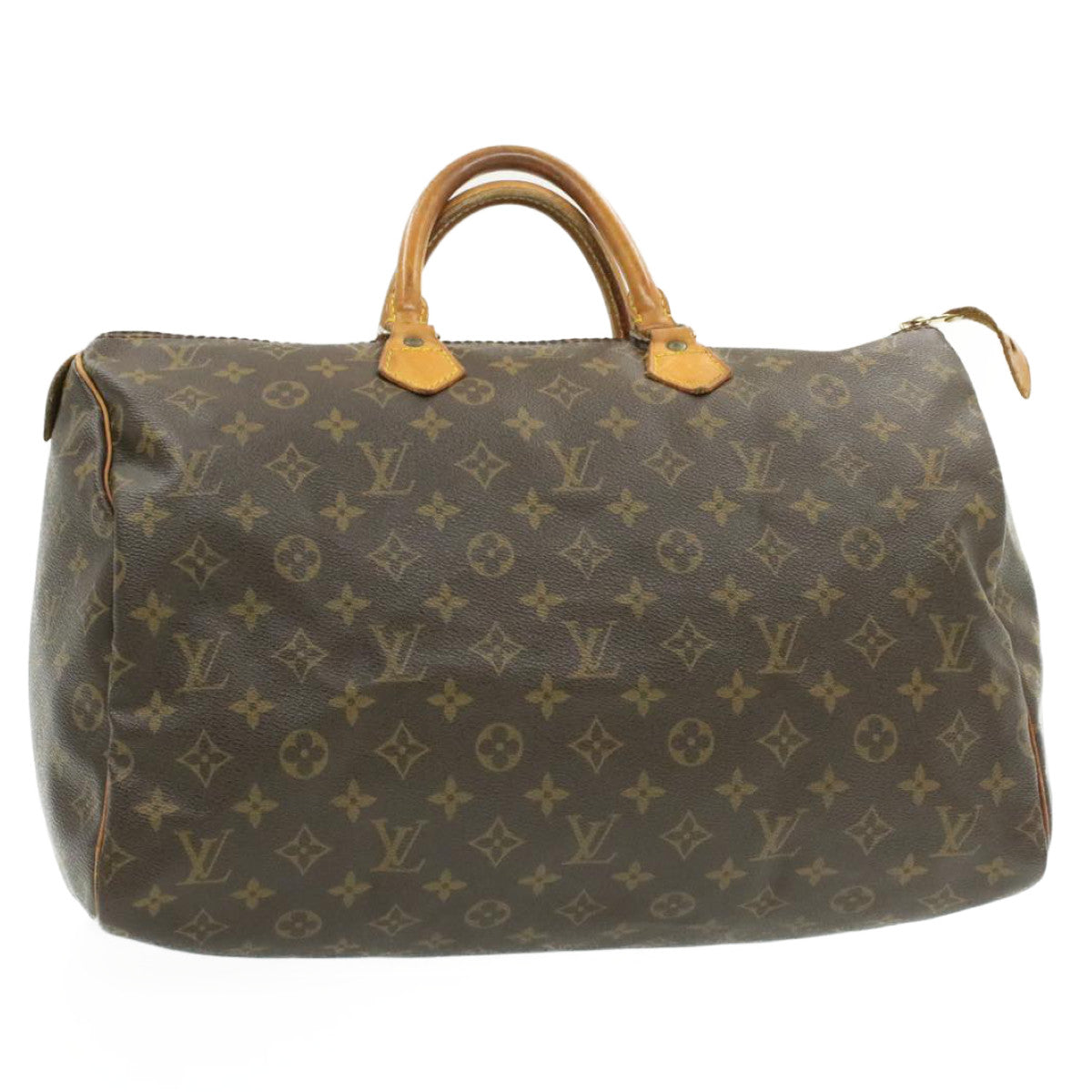 LOUIS VUITTON Monogram Speedy 40 Hand Bag M41522 LV Auth am022g