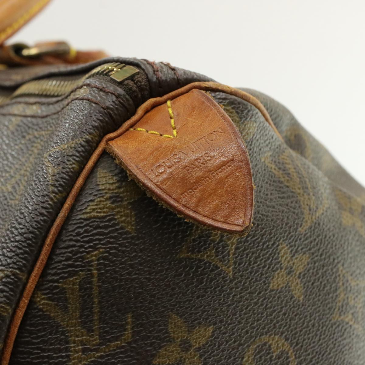 LOUIS VUITTON Monogram Speedy 40 Hand Bag M41522 LV Auth am022g