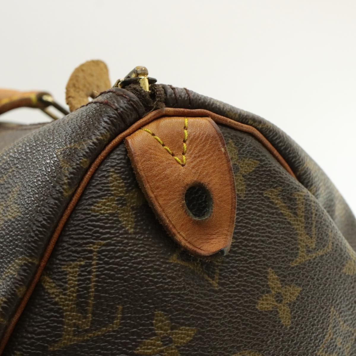 LOUIS VUITTON Monogram Speedy 40 Hand Bag M41522 LV Auth am022g