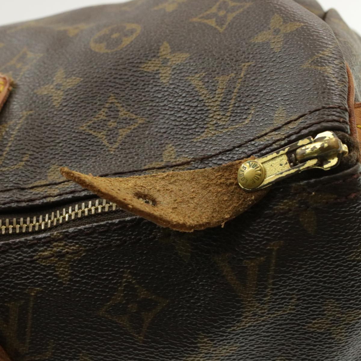 LOUIS VUITTON Monogram Speedy 40 Hand Bag M41522 LV Auth am022g