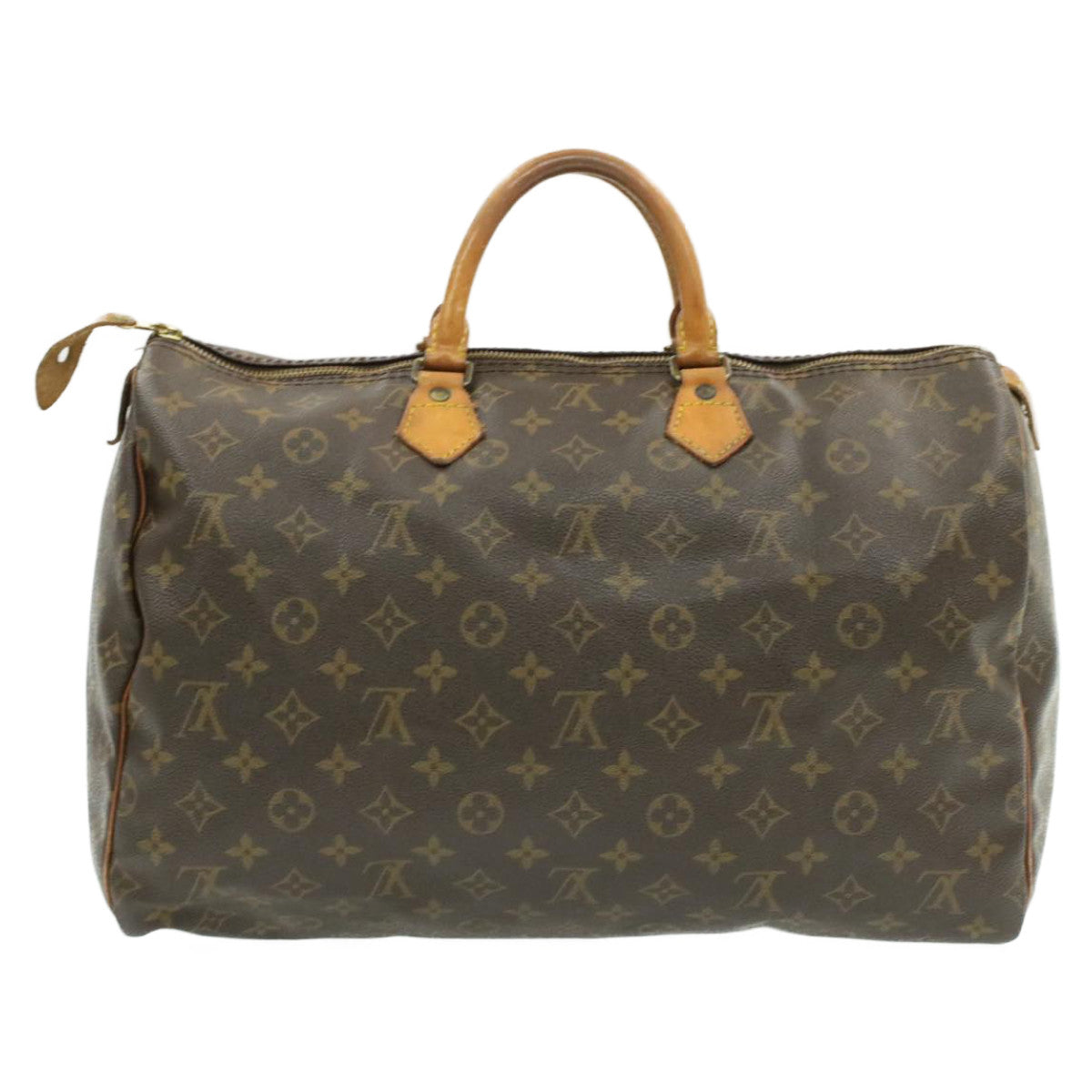 LOUIS VUITTON Monogram Speedy 40 Hand Bag M41522 LV Auth am022g