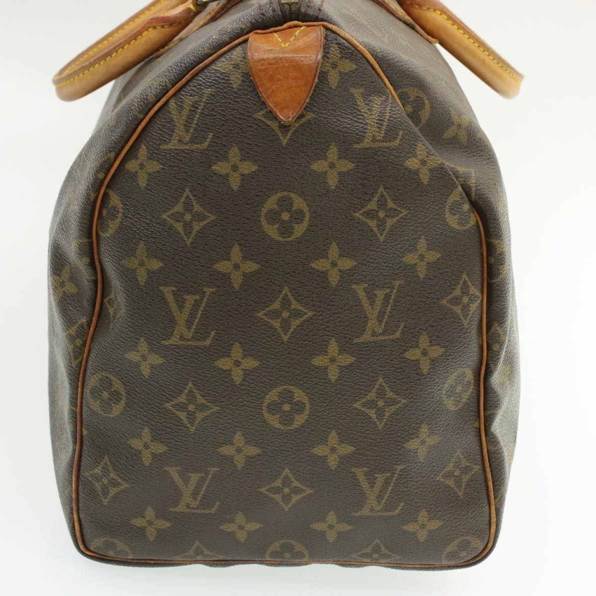 LOUIS VUITTON Monogram Speedy 40 Hand Bag M41522 LV Auth am022g