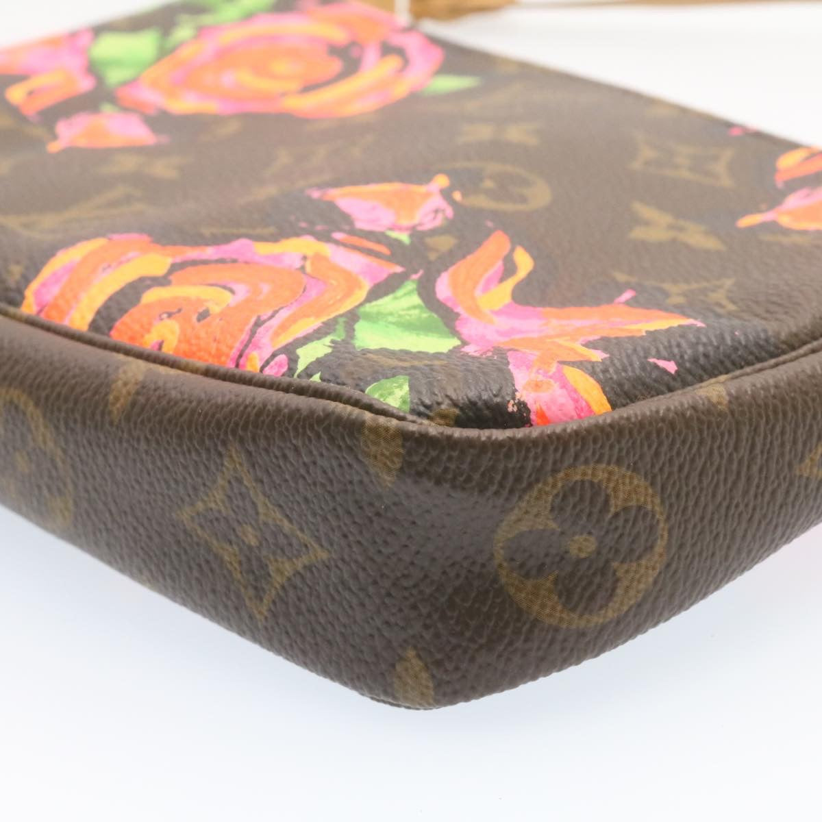 LOUIS VUITTON Monogram Pochette Accessoires Pouch M48615 LV Auth am1012g