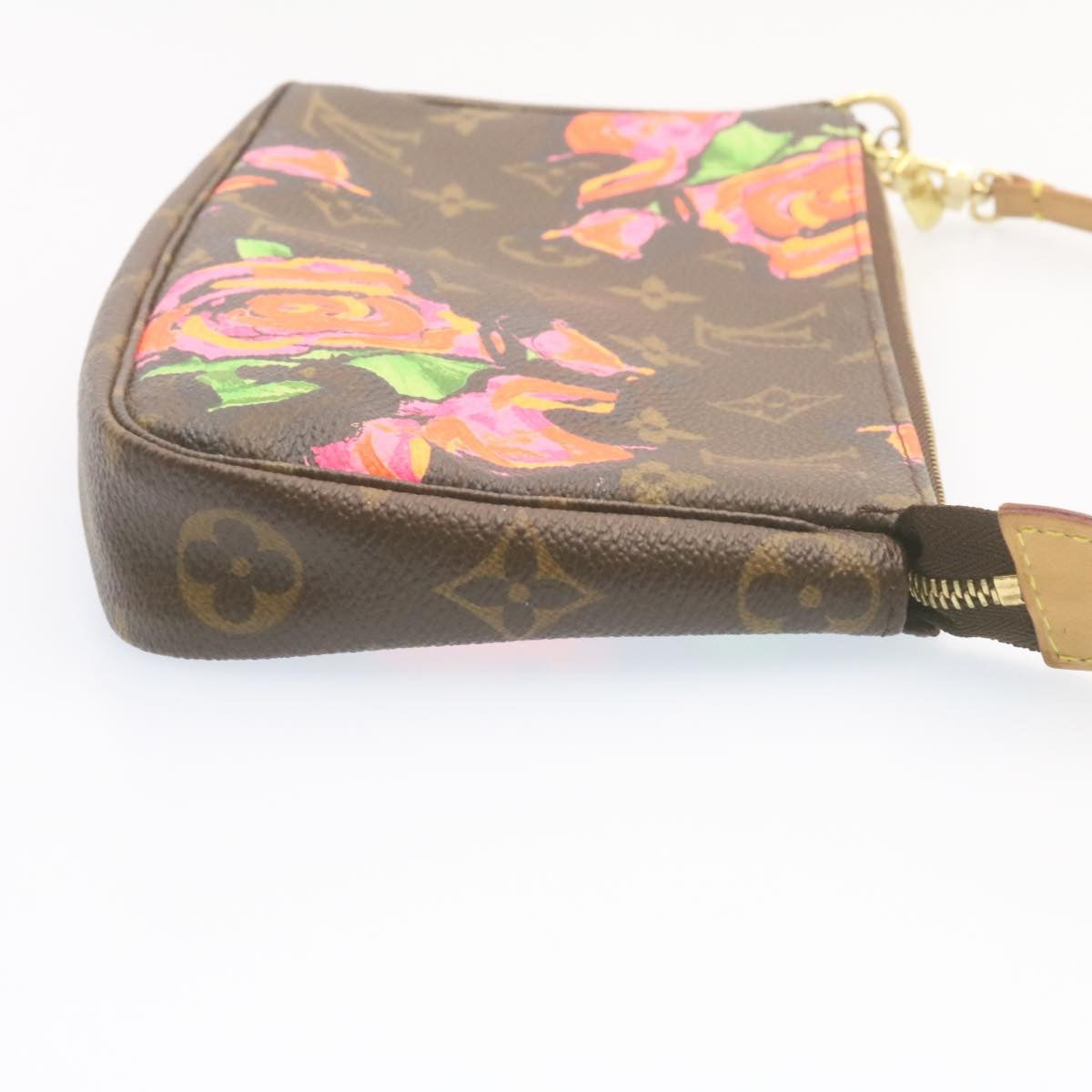 LOUIS VUITTON Monogram Pochette Accessoires Pouch M48615 LV Auth am1012g