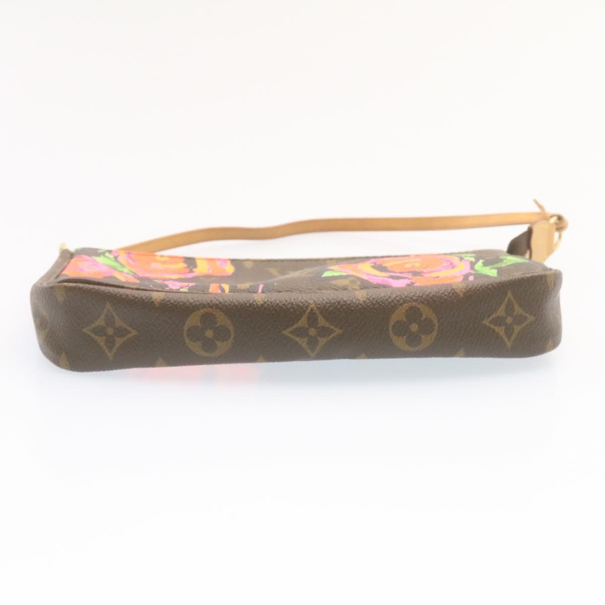 LOUIS VUITTON Monogram Pochette Accessoires Pouch M48615 LV Auth am1012g