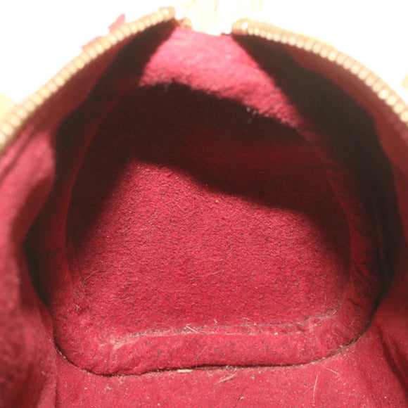 LOUIS VUITTON Monogram Multicolor Mini Speedy Hand Bag White M92645 Auth am1013g