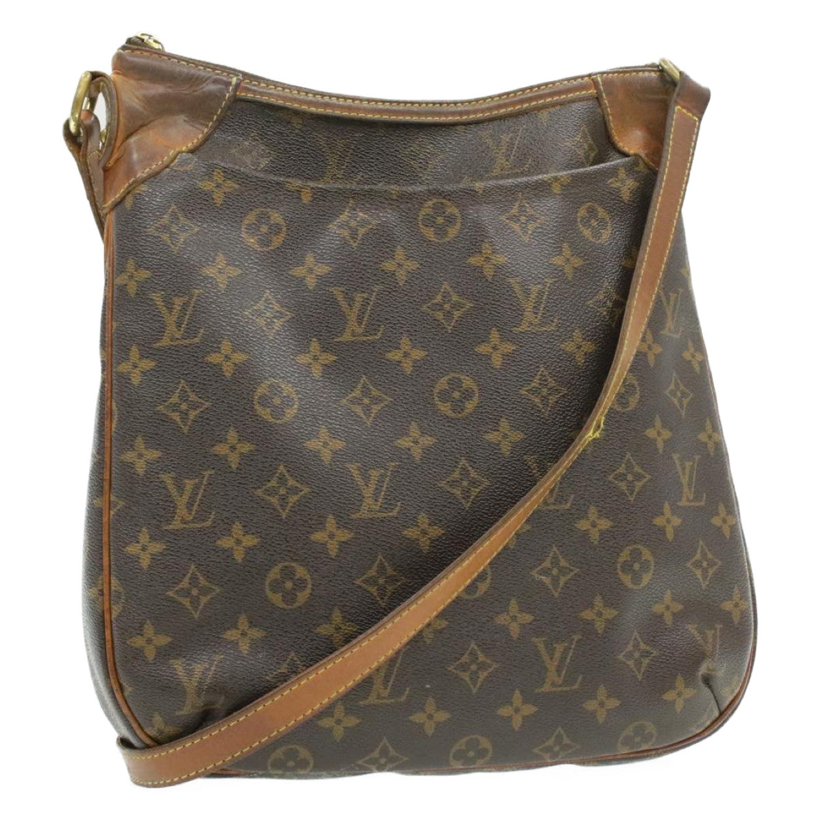 LOUIS VUITTON Monogram Odeon MM Shoulder Bag M51980 LV Auth am102g