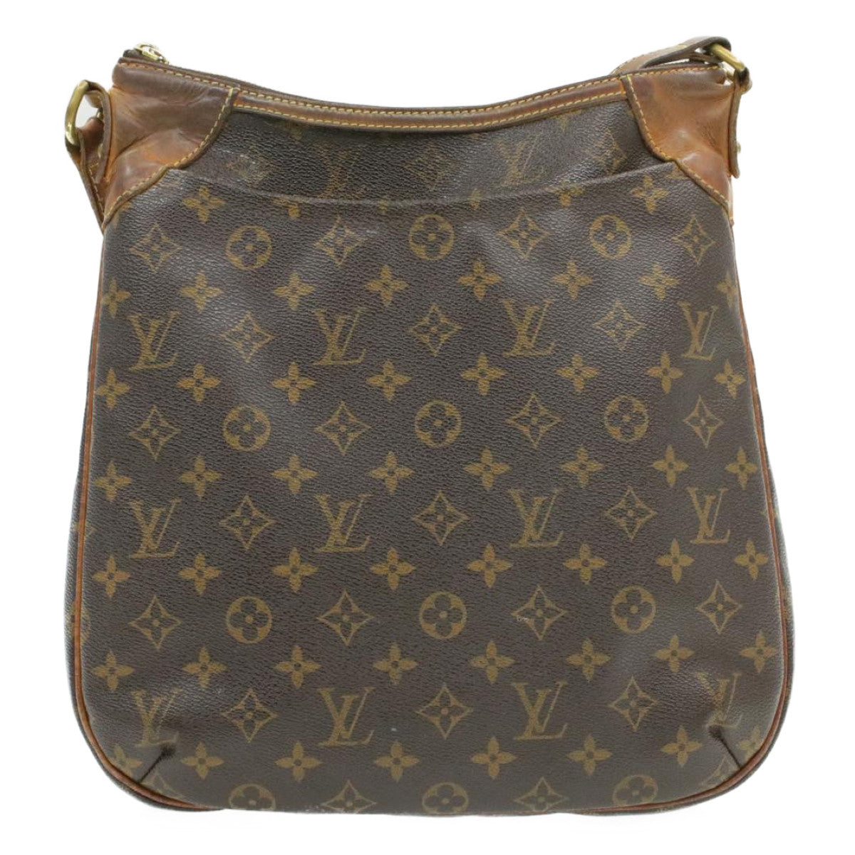 LOUIS VUITTON Monogram Odeon MM Shoulder Bag M51980 LV Auth am102g