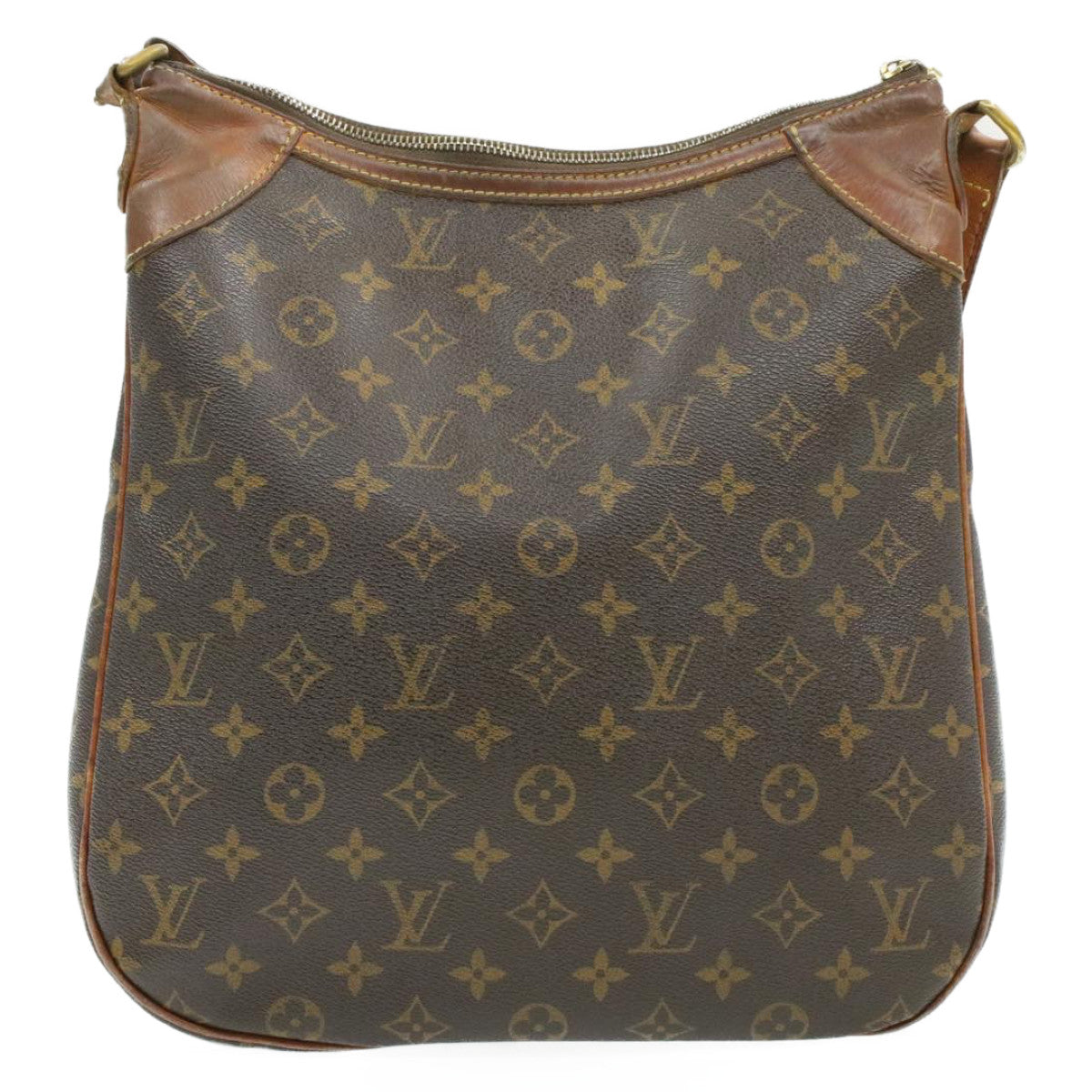 LOUIS VUITTON Monogram Odeon MM Shoulder Bag M51980 LV Auth am102g