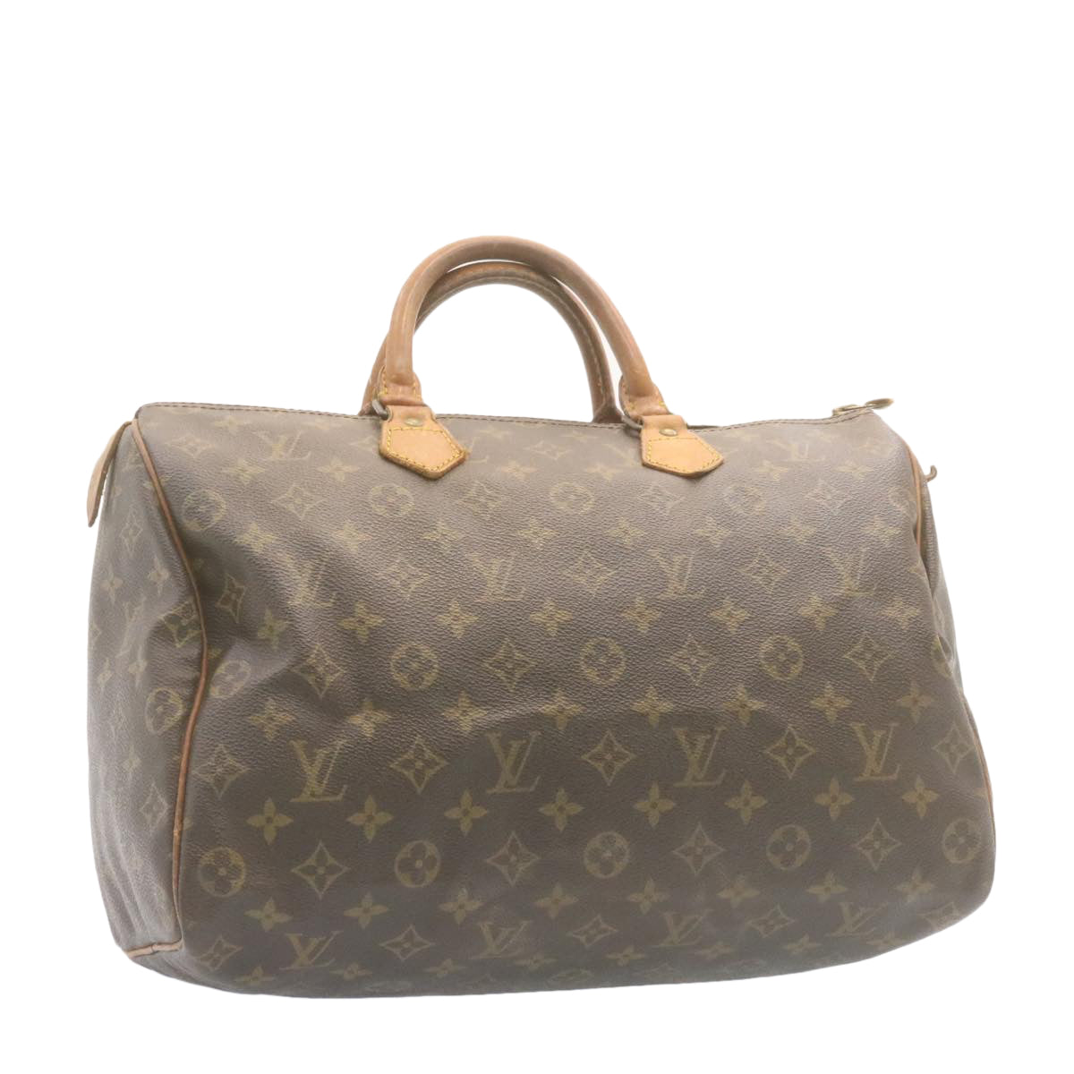 LOUIS VUITTON Monogram Speedy 35 Hand Bag M41524 LV Auth am1056g