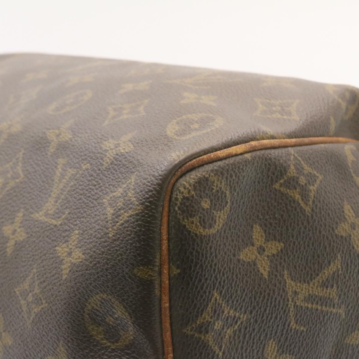 LOUIS VUITTON Monogram Speedy 35 Hand Bag M41524 LV Auth am1056g