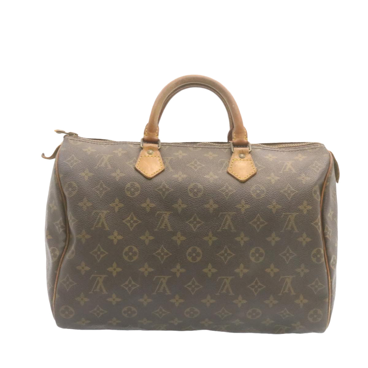 LOUIS VUITTON Monogram Speedy 35 Hand Bag M41524 LV Auth am1056g