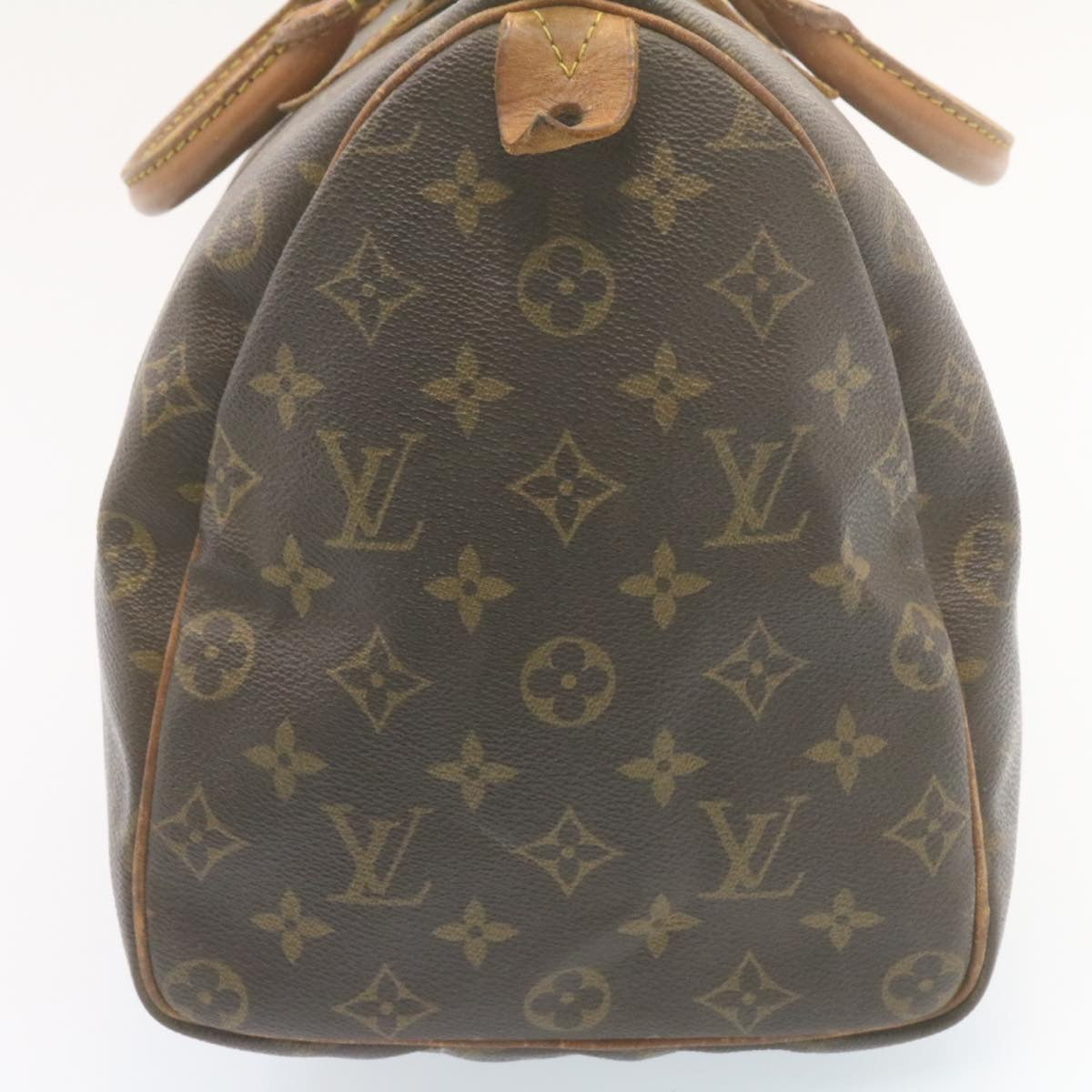 LOUIS VUITTON Monogram Speedy 35 Hand Bag M41524 LV Auth am1056g