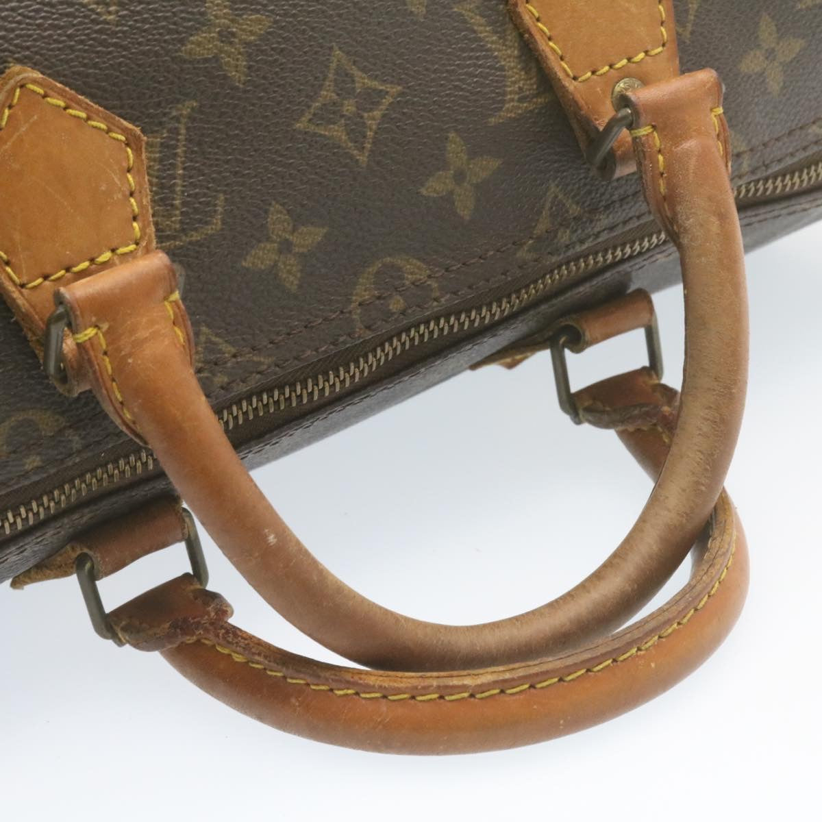 LOUIS VUITTON Monogram Speedy 35 Hand Bag M41524 LV Auth am1056g