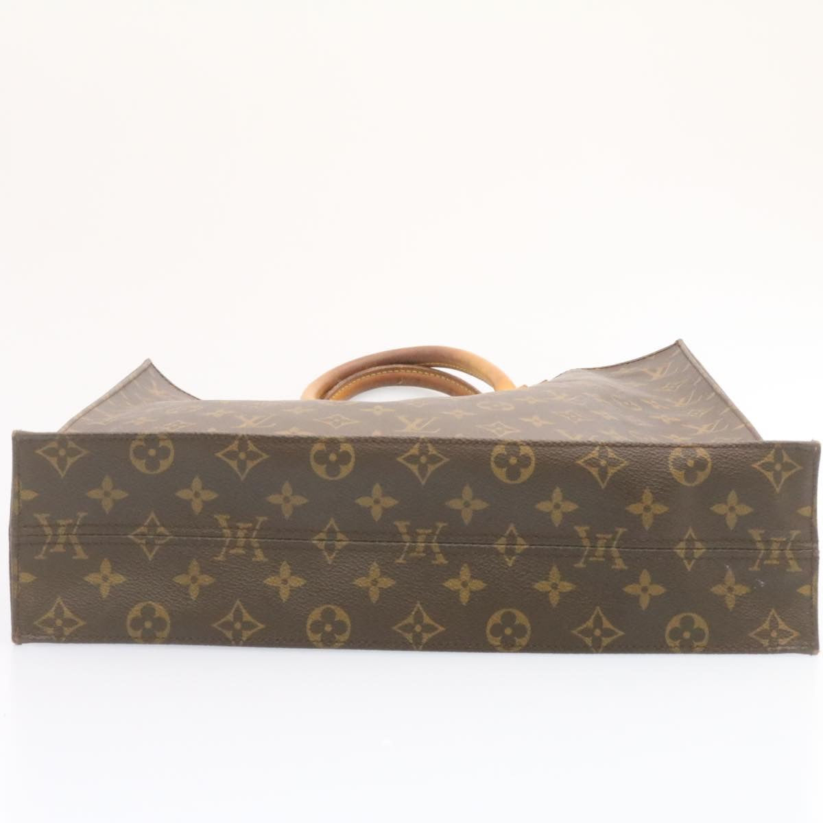 LOUIS VUITTON Monogram Sac Plat Hand Bag M51140 LV Auth am1080g