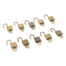LOUIS VUITTON Padlock 10set Padlock Gold Tone LV Auth am1115g-8