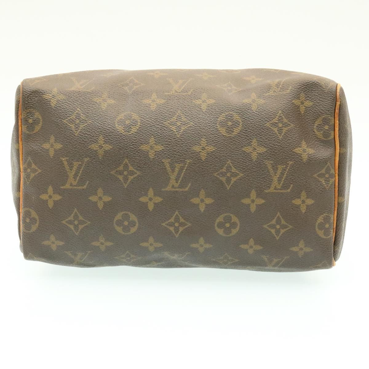 LOUIS VUITTON Monogram Speedy 25 Hand Bag M41528 LV Auth am1116g