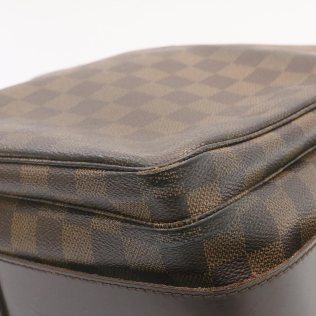 LOUIS VUITTON Damier Ebene Naviglio Shoulder Bag N45255 LV Auth am1140g